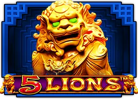 mio555 รีวิว 5 Lions ทดลองเล่นฟรี